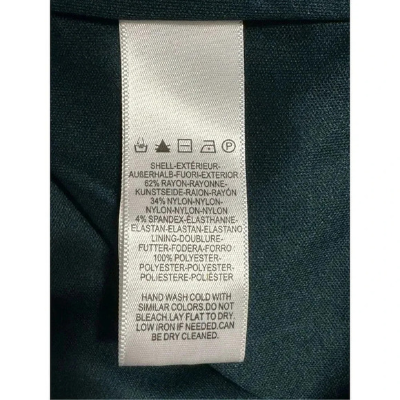 Dress the Population Sheath Long Sleeve Mini Dress M Green V-Neck Bodycon NWT - Picture 11 of 11